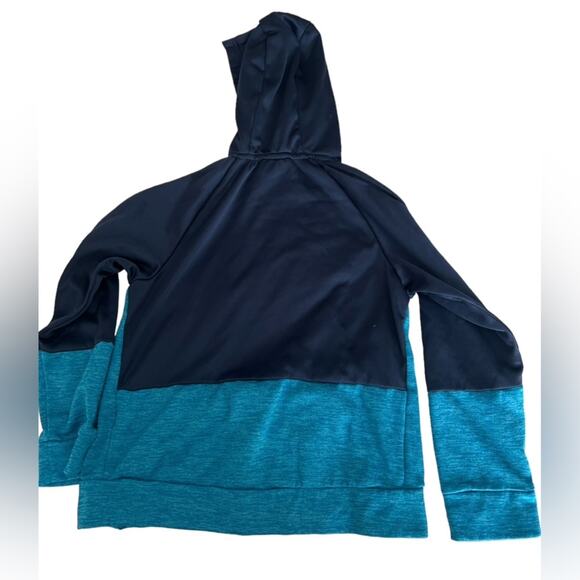 Russell Athletic Blue/Navy Hoodie 10-12 Large - Picture 2 of 4